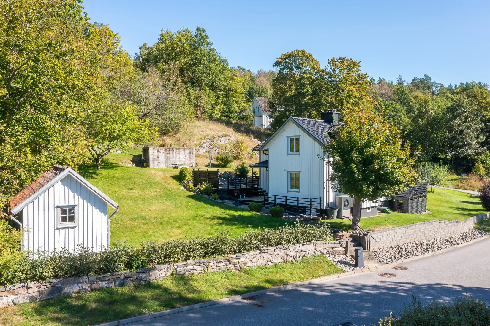 Villa, Kyrkogatan 38, Kinna, Mark