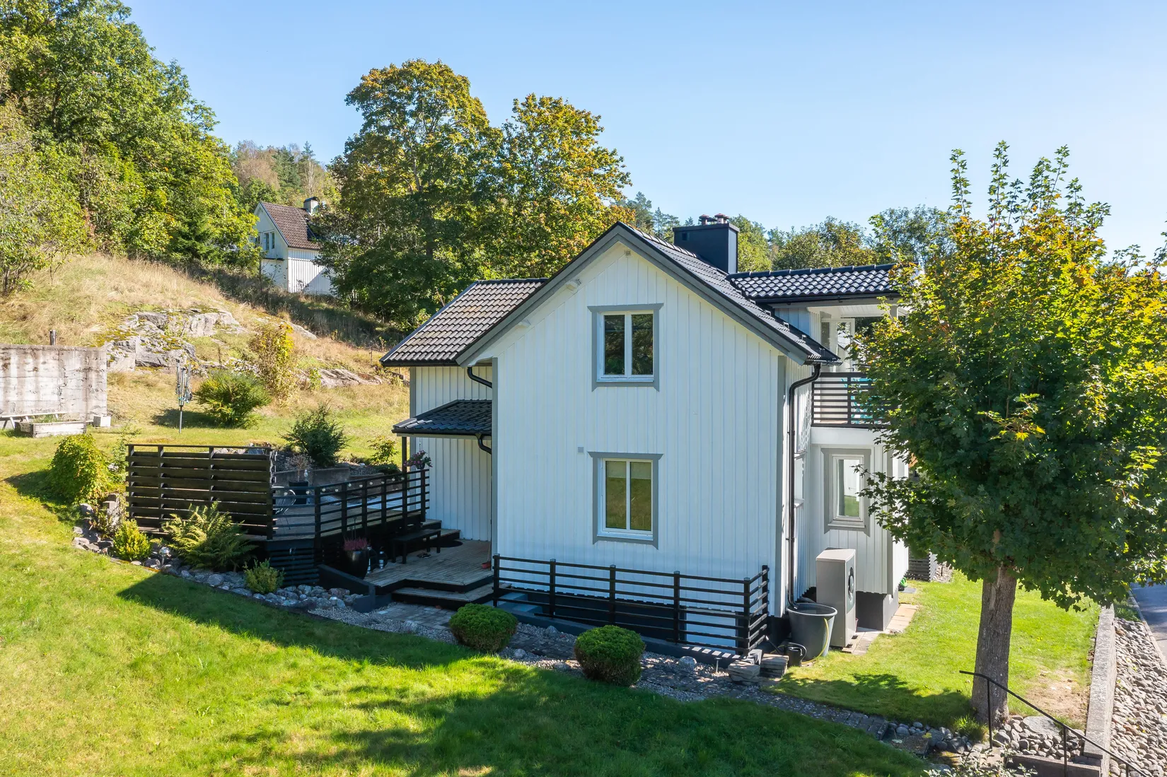 Villa, Kyrkogatan 38, Kinna, Mark