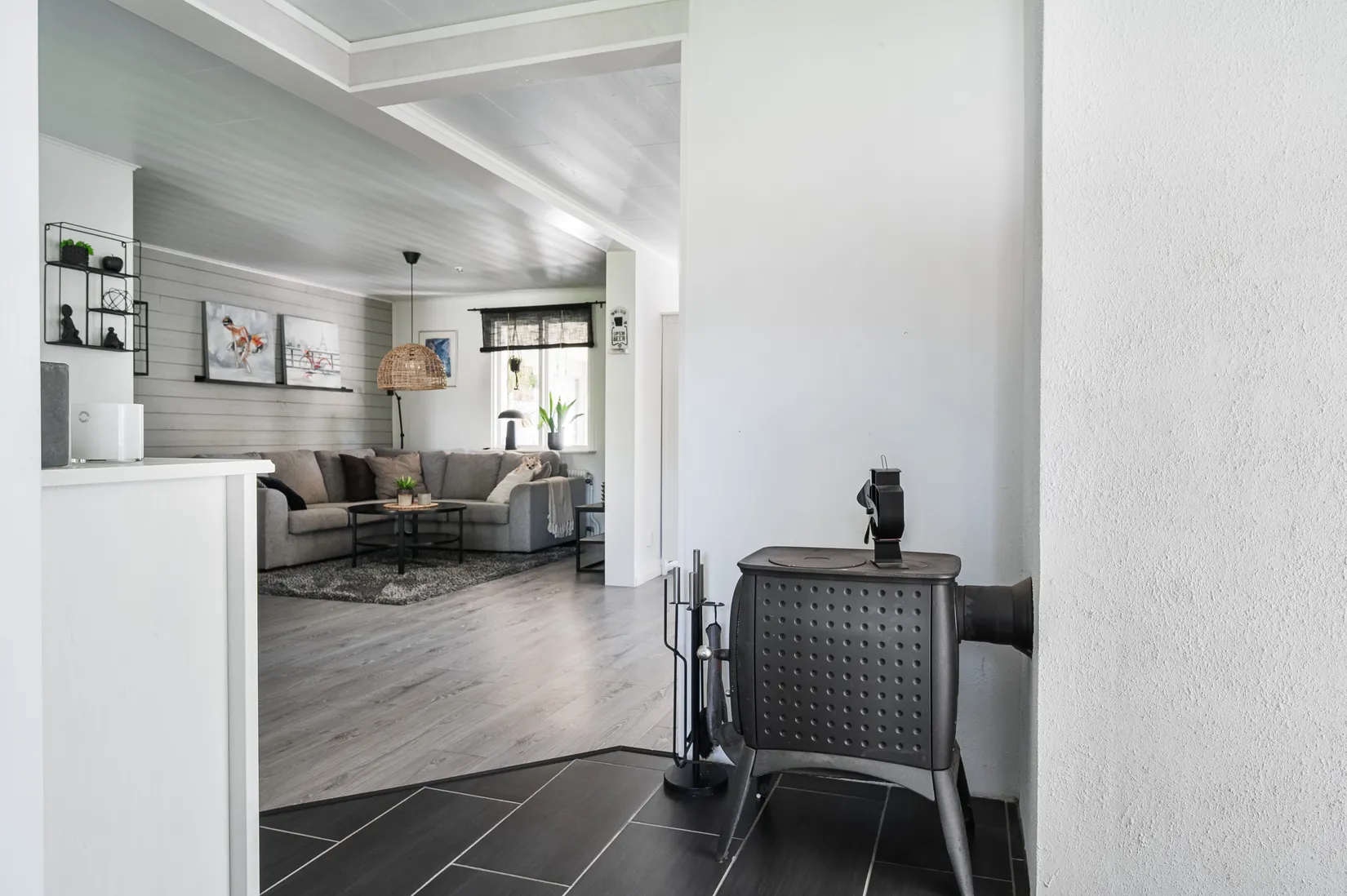 Villa, Kyrkogatan 38, Kinna, Mark