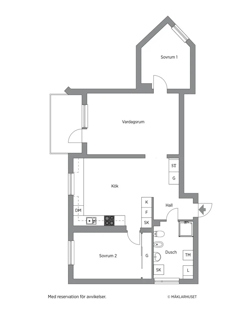 Bostadsrätt, Johan Nybergs Väg 16 A, Härnön, Härnösand