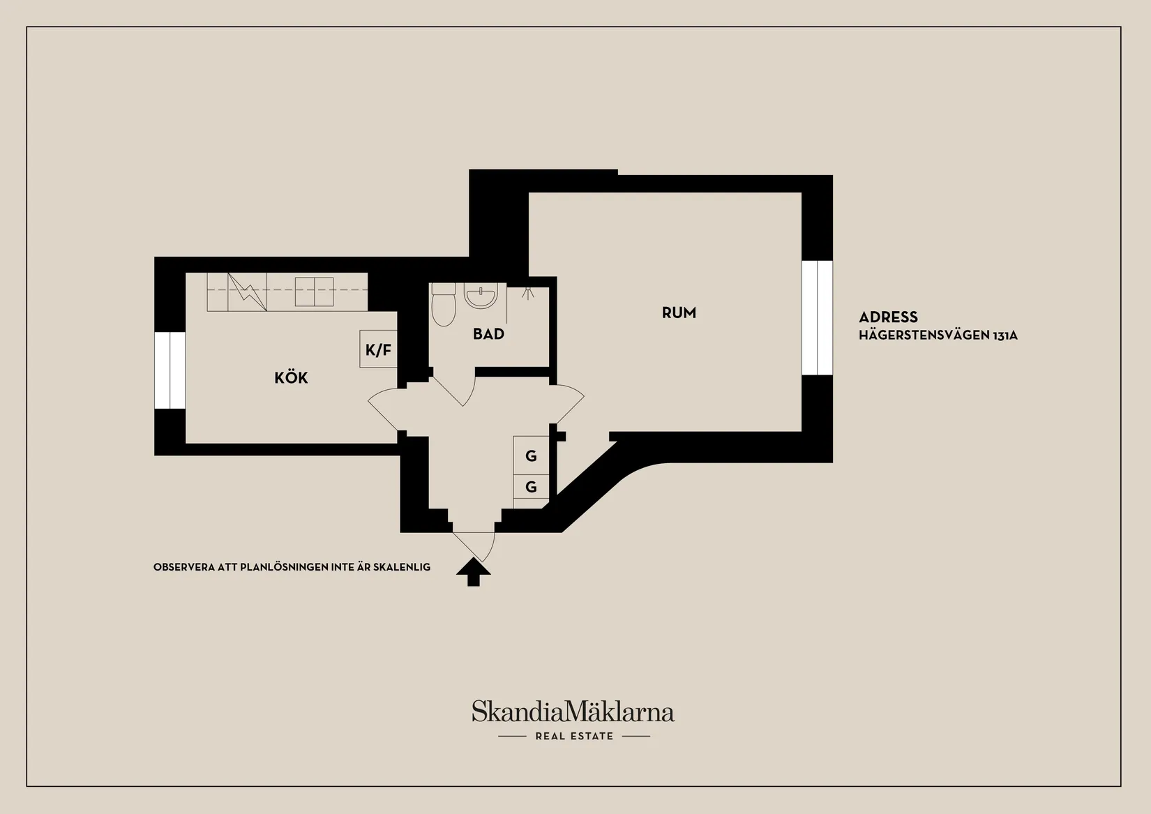 Bostadsrätt, Hägerstensvägen 131A, Aspudden, Stockholm