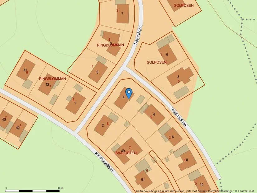 Villa, Nävervägen 4, Aspan, Ronneby