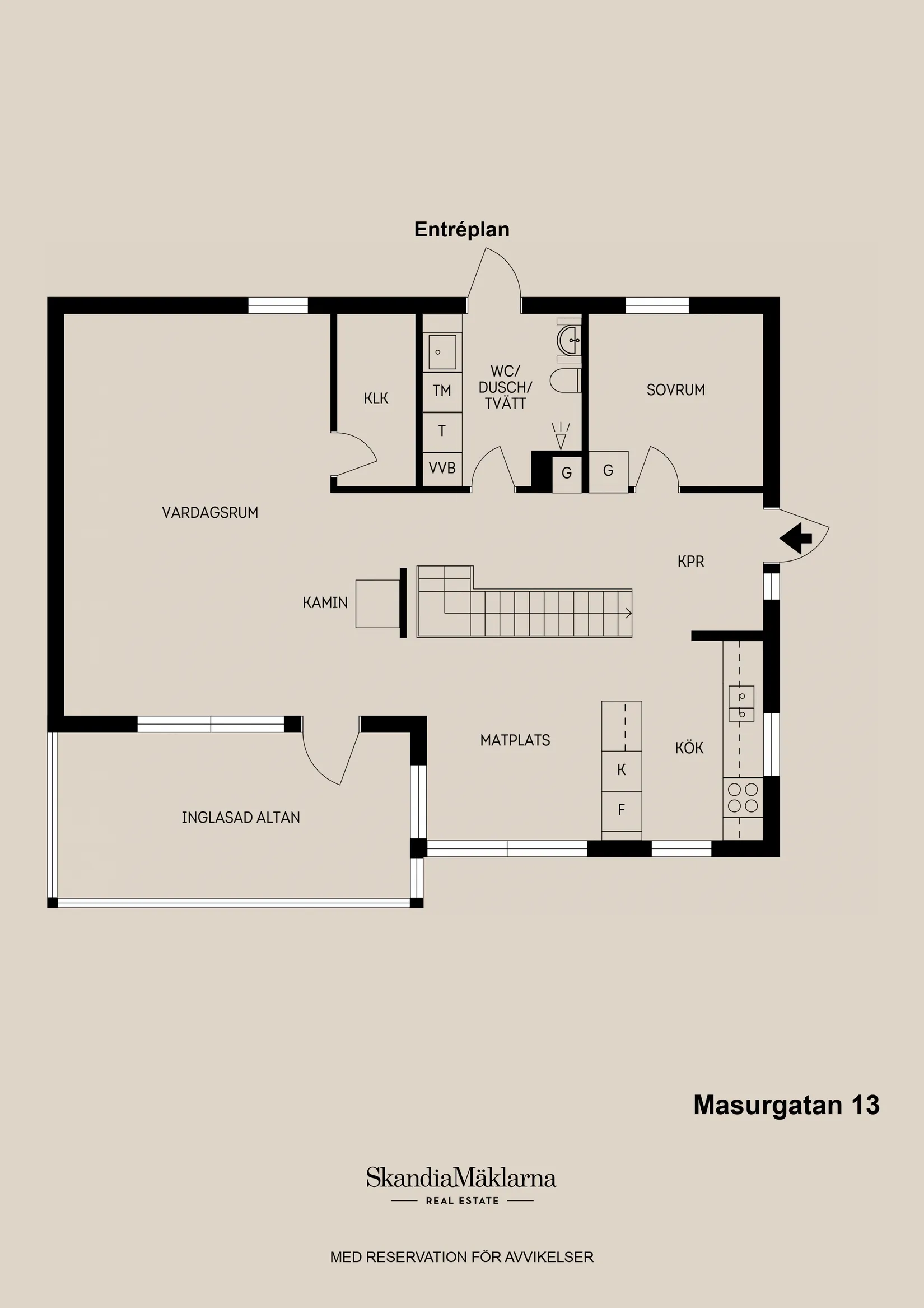 Villa, Masurgatan 13, Gävle