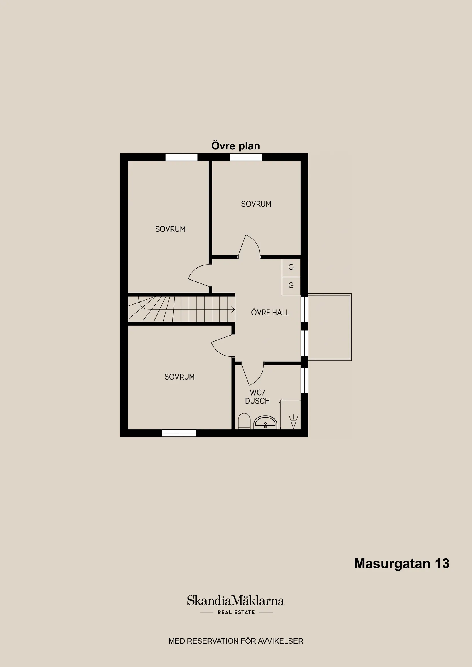 Villa, Masurgatan 13, Gävle