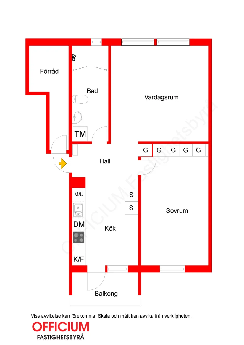 Bostadsrätt, Vetevägen 11, 3tr, Botkyrka - Hallunda, Botkyrka