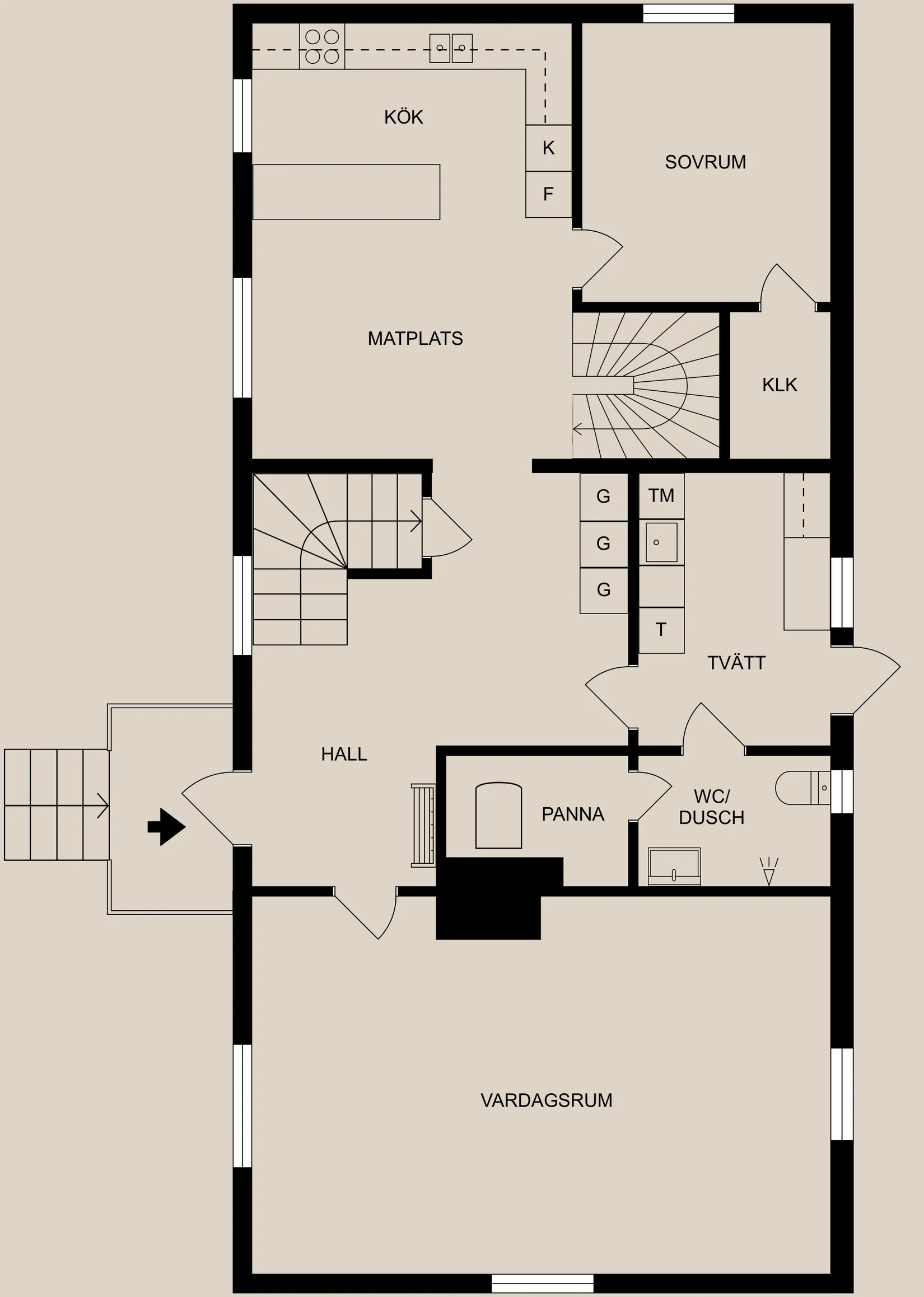 Villa, Blåvångsvägen 21, Skärblacka, Norrköping