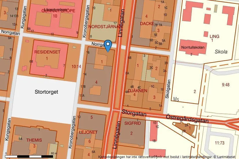 Bostadsrätt, Norrgatan 5, Centrum, Växjö