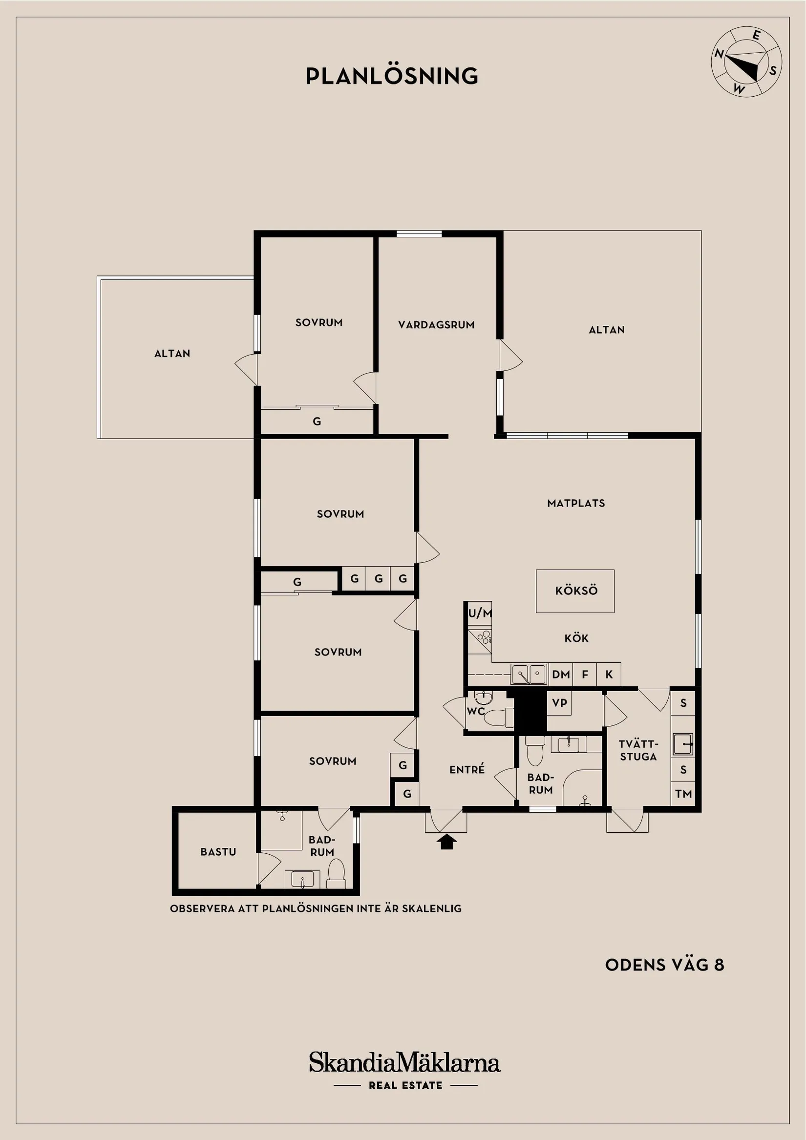 Villa, Odens väg 8, Svalsta, Nyköping