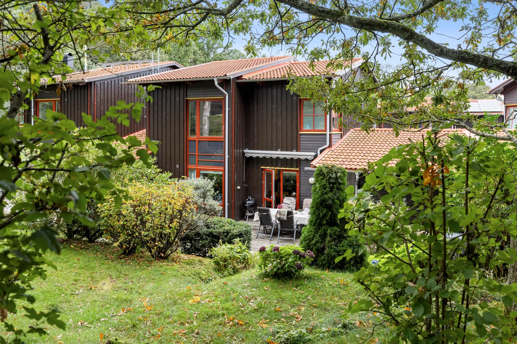 Radhus, Bokskogsbacken 35, Sankt Jörgens Äng  /  Hisings Backa, Göteborg