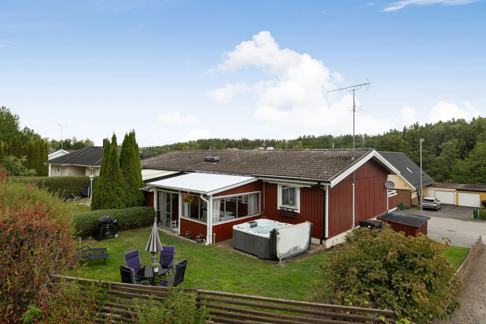 Radhus, Uvebergsvägen 54B, Hjulsbro, Linköping