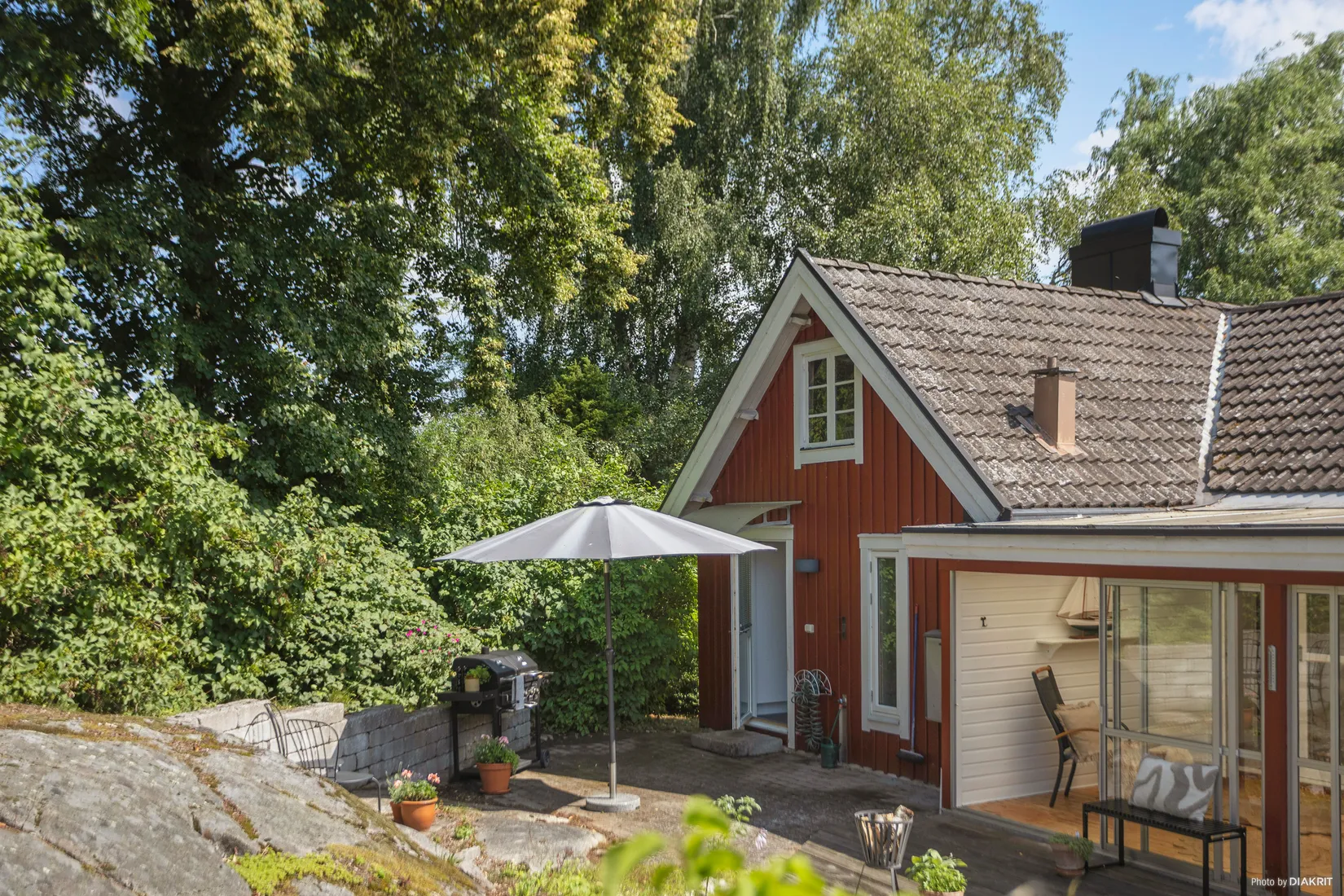 Villa, Mossvägen 12, Rödelid, Karlshamn