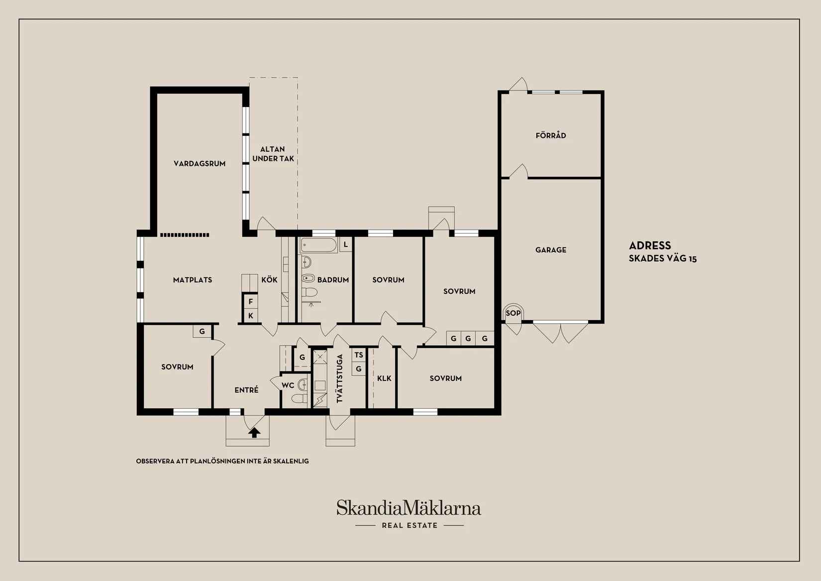 Villa, Skades väg 15, Svalsta, Nyköping