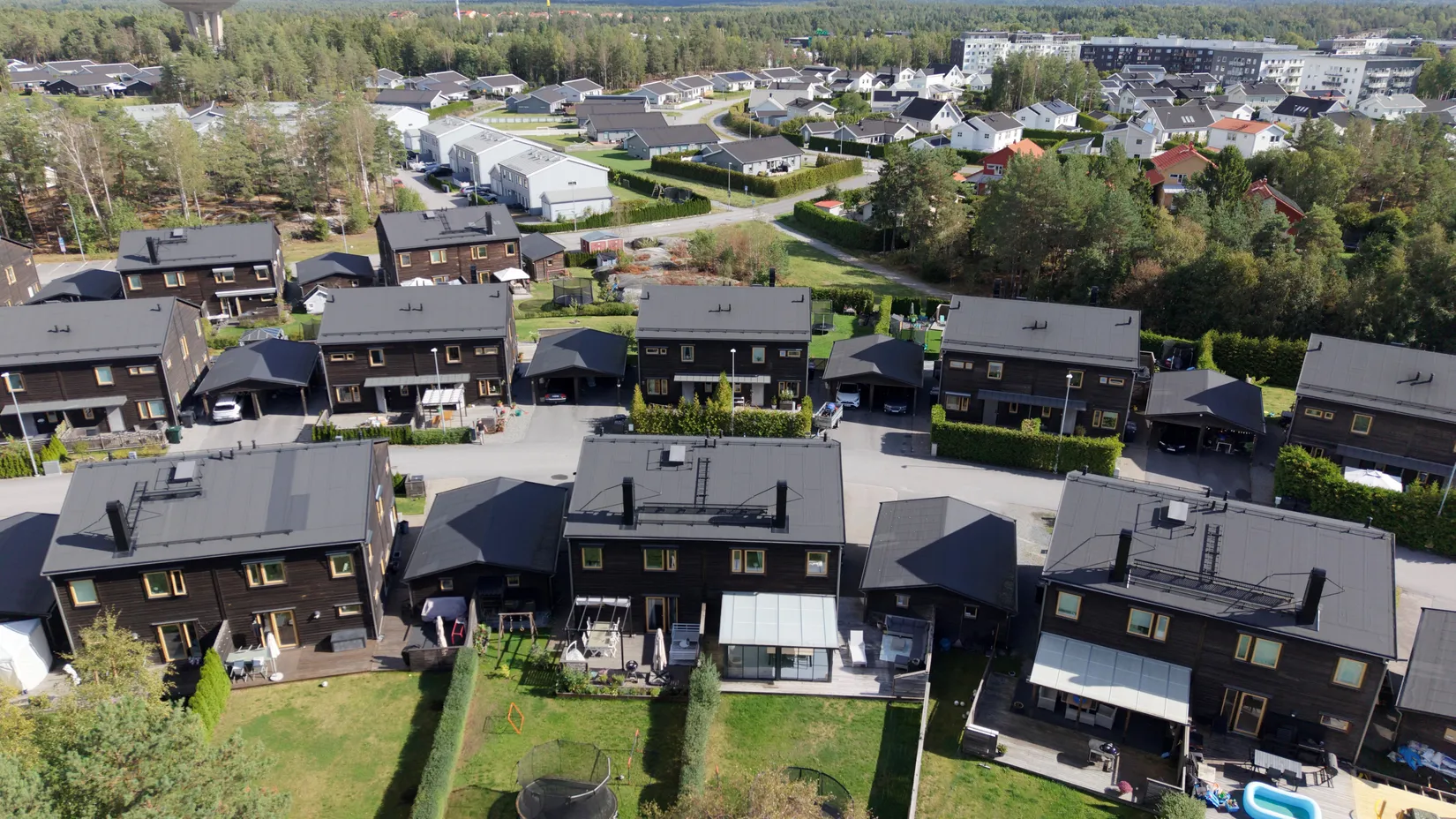 Radhus, Sandviksvägen 13 A, Norrboda, Upplands-Bro