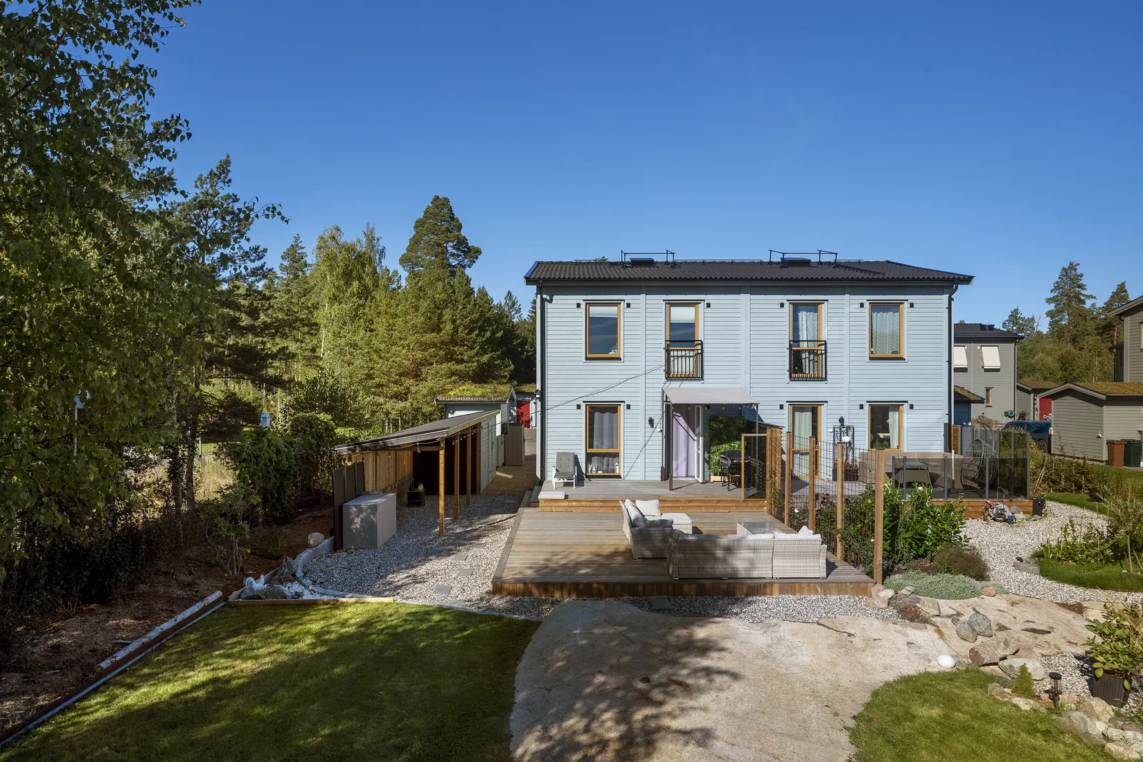 Radhus, Lövsångarvägen 24A, Margretelund, Österåker