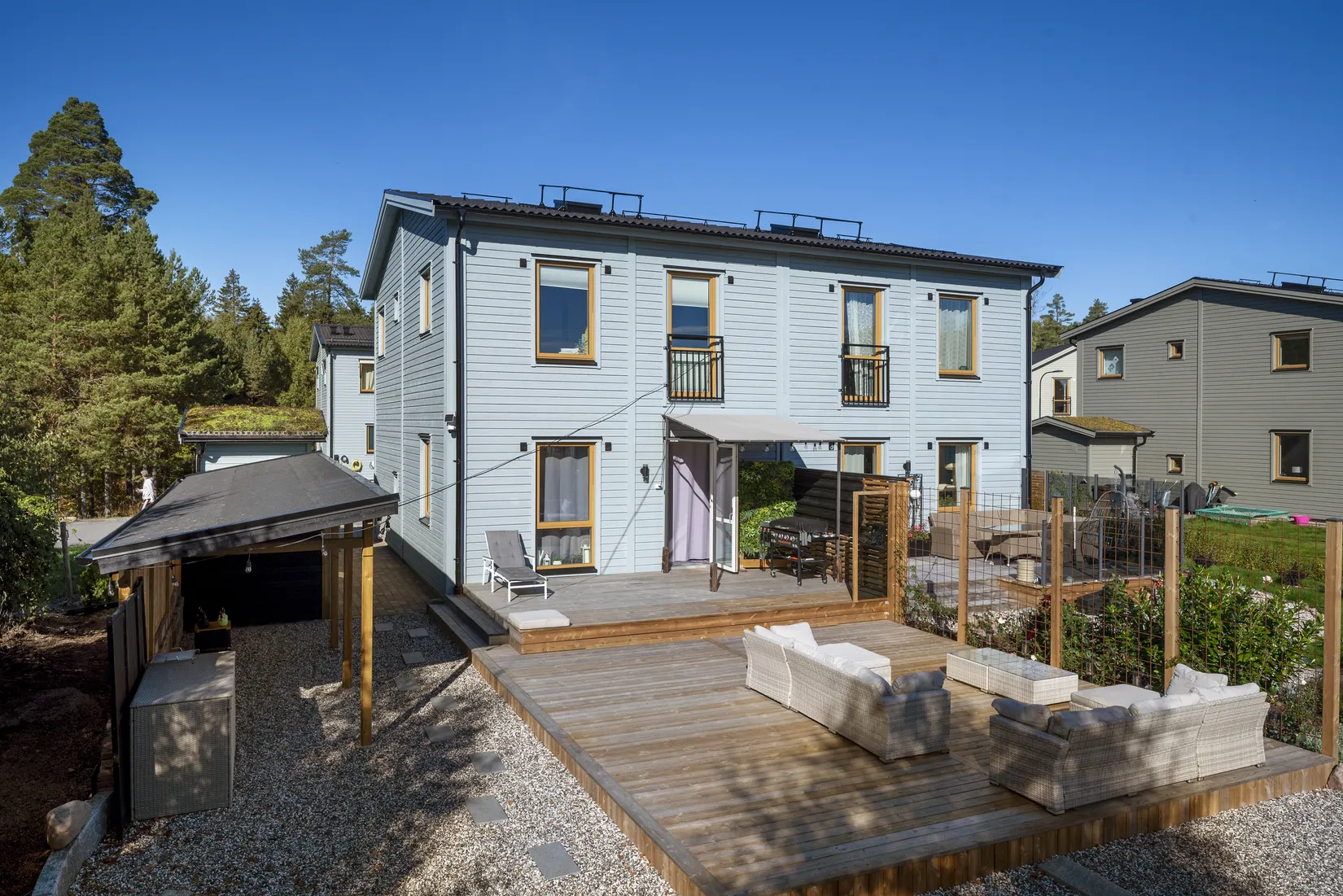 Radhus, Lövsångarvägen 24A, Margretelund, Österåker