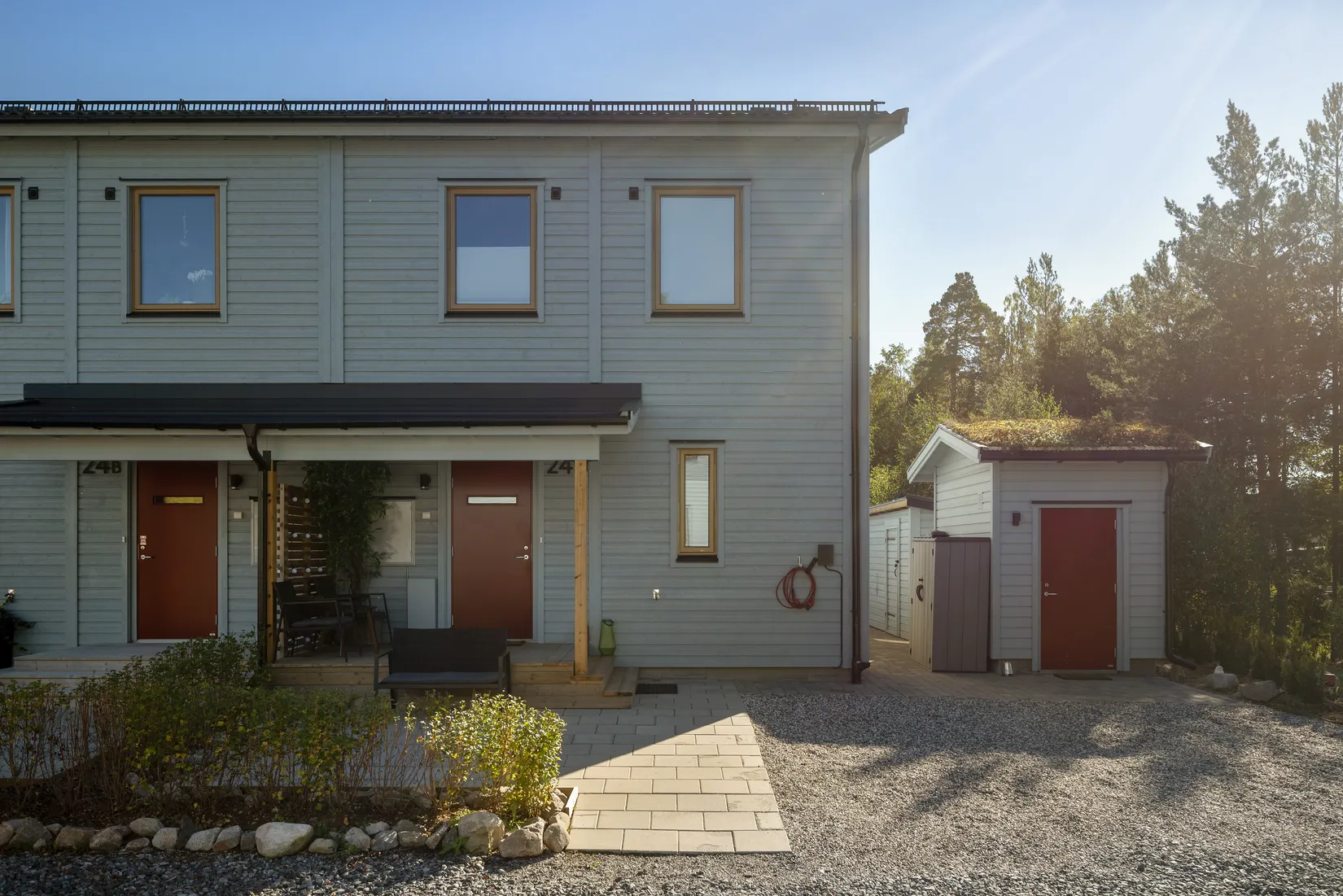 Radhus, Lövsångarvägen 24A, Margretelund, Österåker