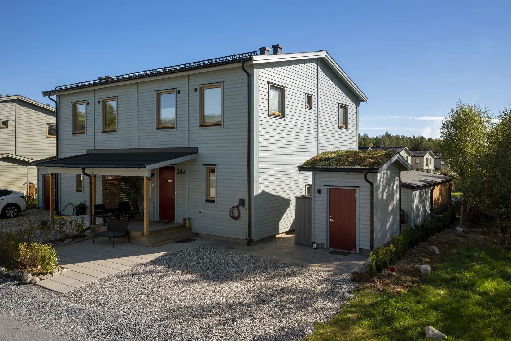 Radhus, Lövsångarvägen 24A, Margretelund, Österåker