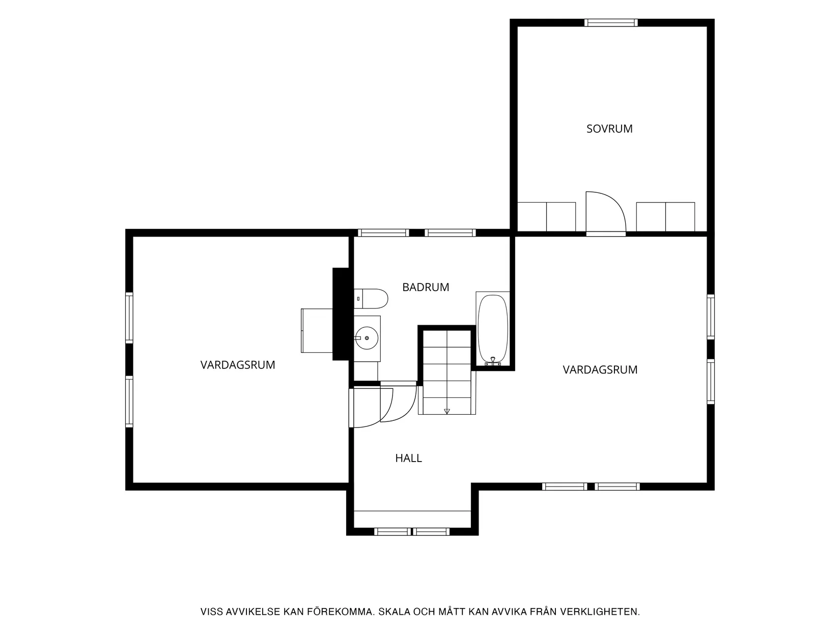 Villa, Hans Larssons väg 1, Klagstorp, Trelleborg