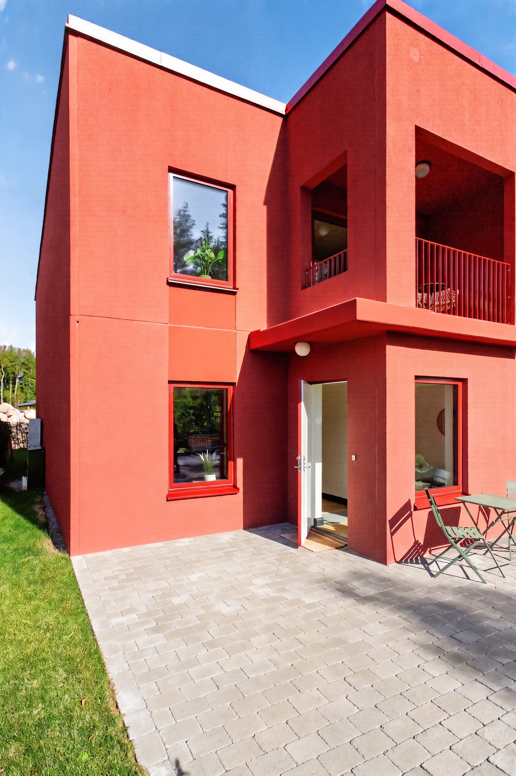 Radhus, Lekevivägen 18, 20, 22, 24, Dala, Mariestad