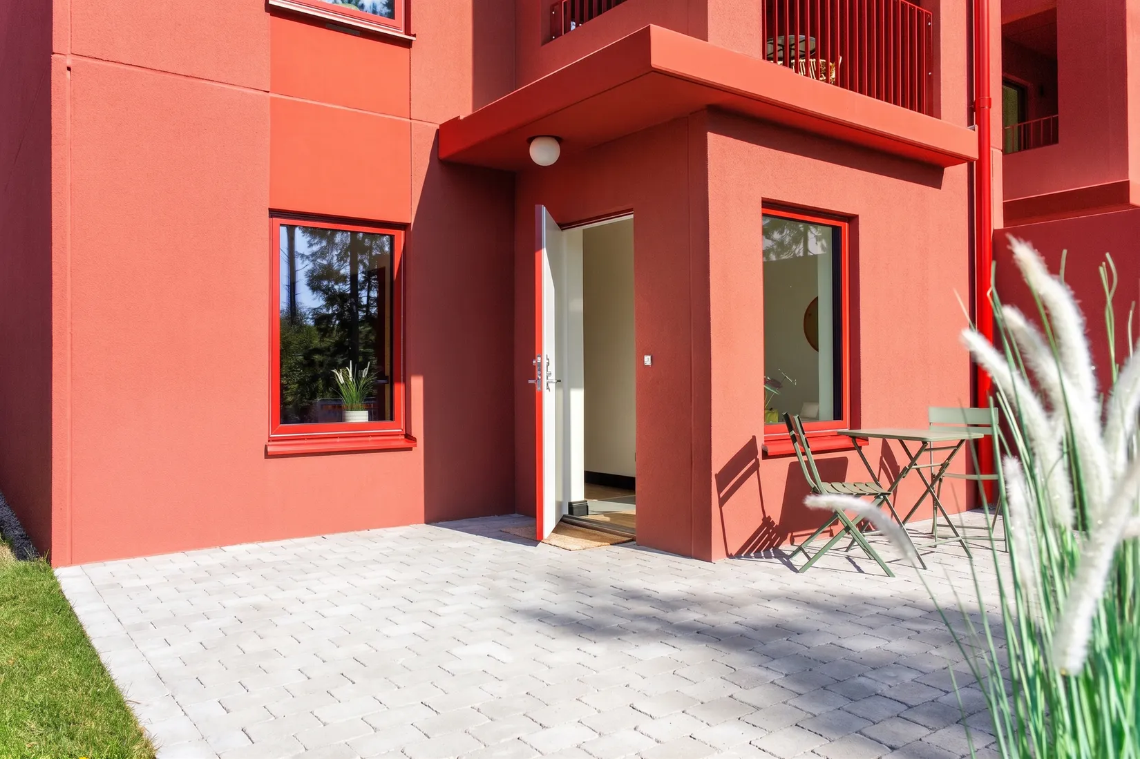 Radhus, Lekevivägen 18, 20, 22, 24, Dala, Mariestad