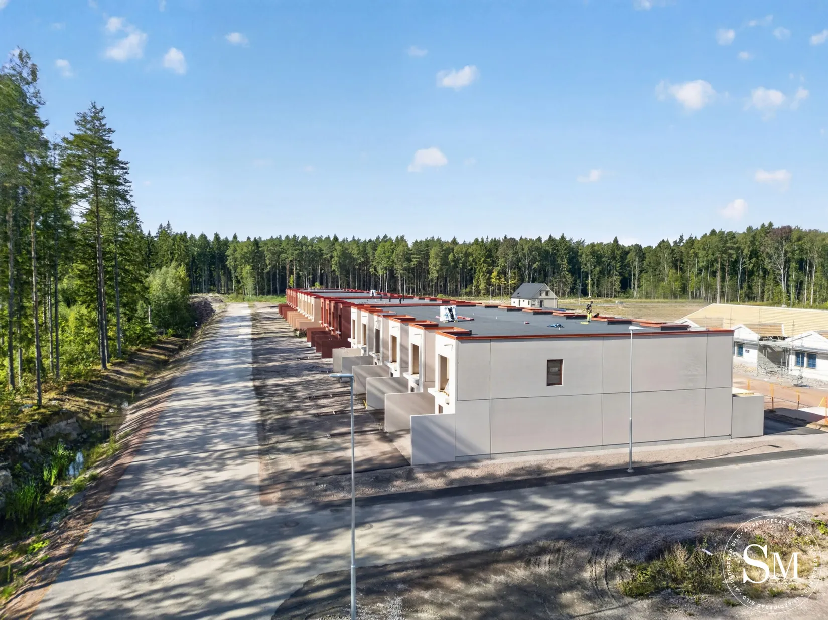 Radhus, Lekevivägen 18, 20, 22, 24, Dala, Mariestad