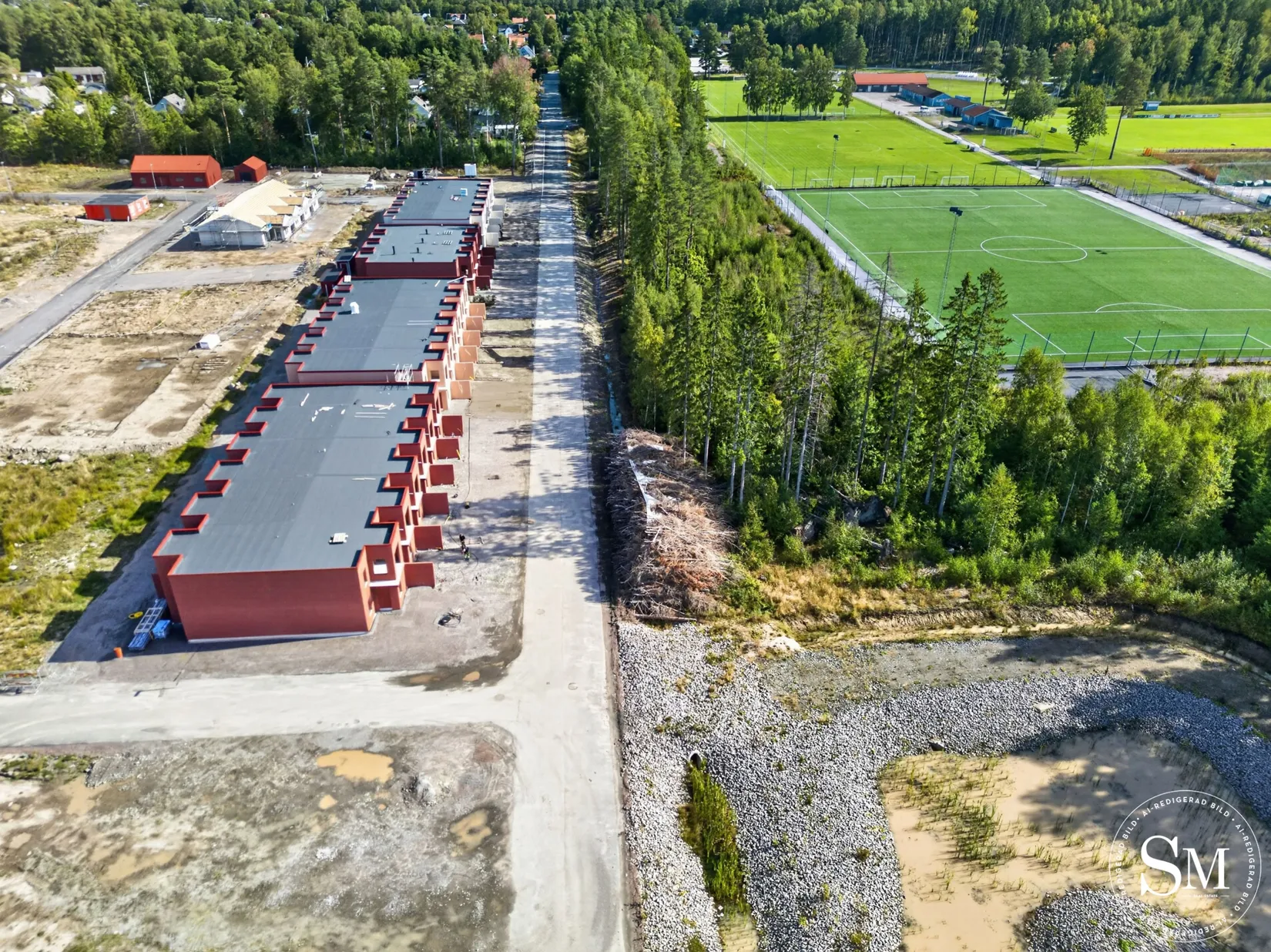 Radhus, Lekevivägen 18, 20, 22, 24, Dala, Mariestad