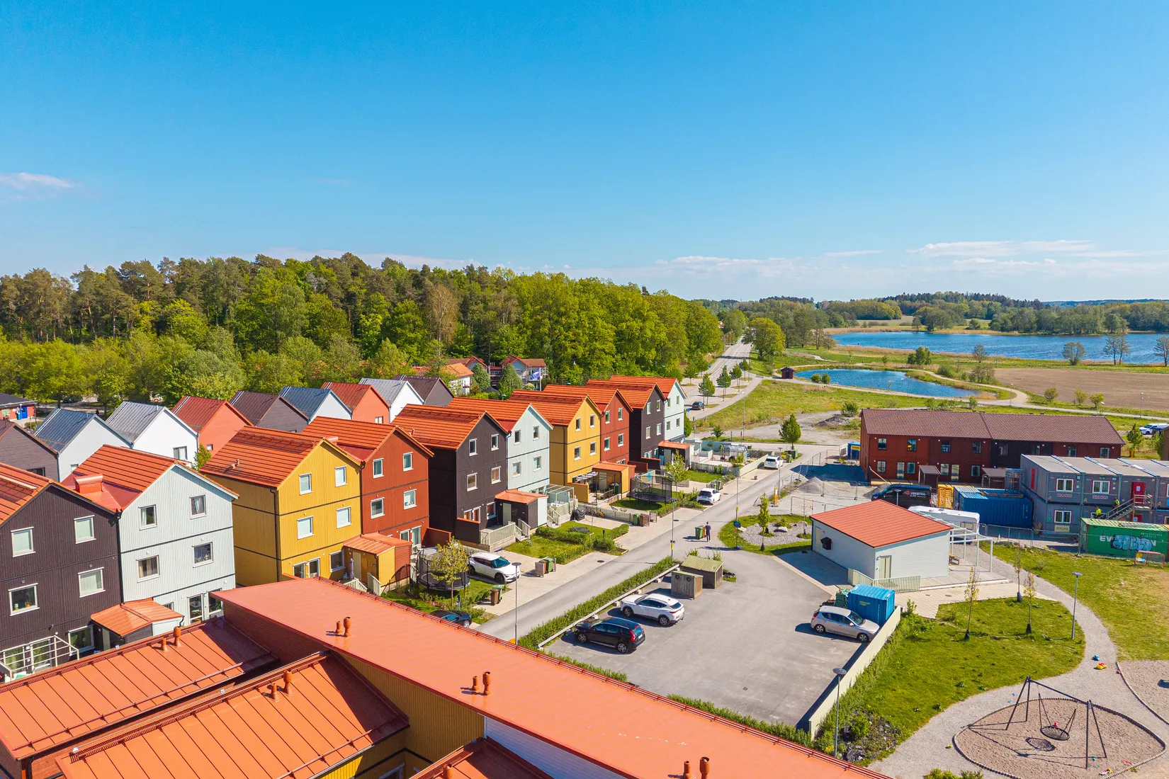 Radhus, Älvsundavägen 48, Eds Allé/Runby, Upplands Väsby