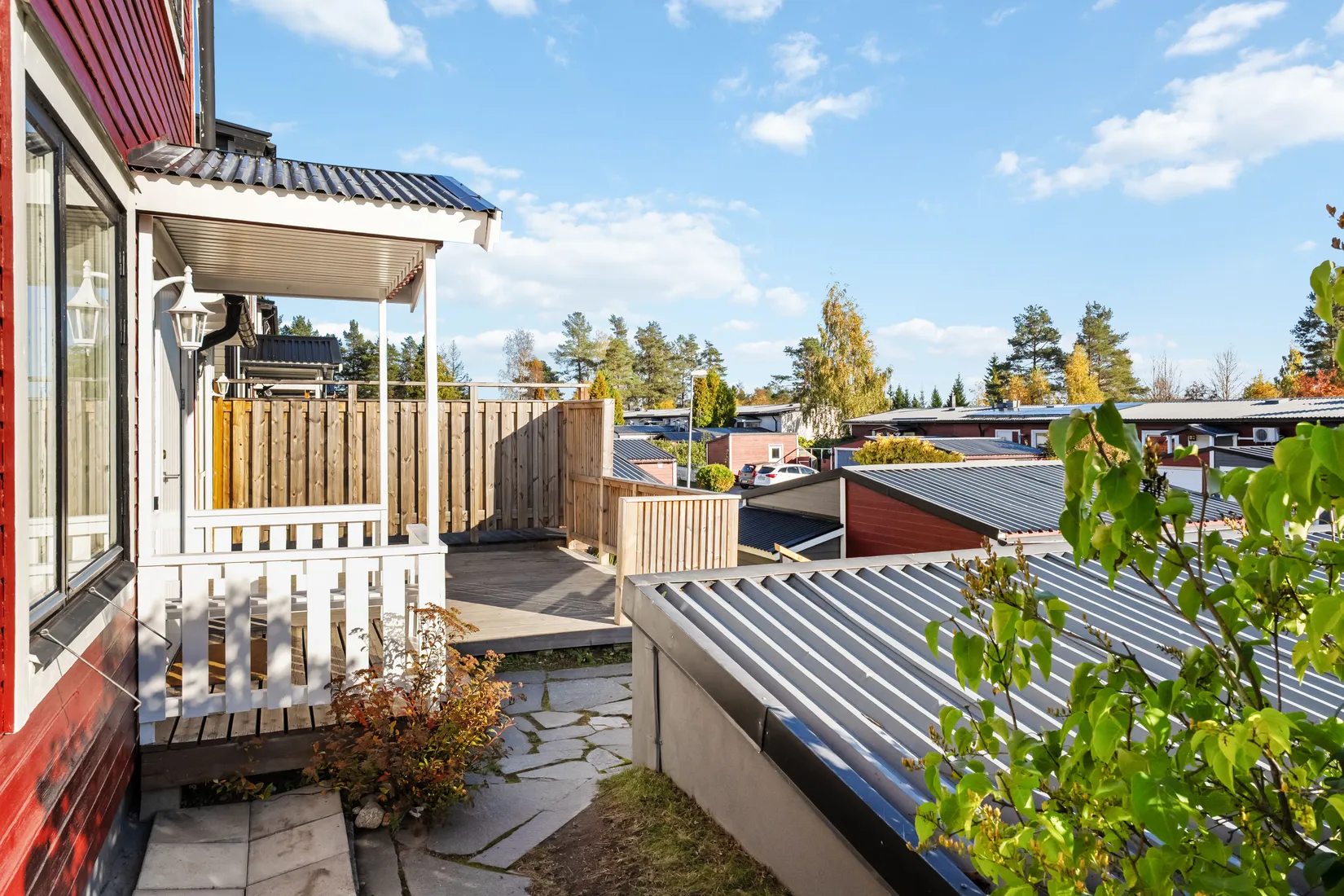 Radhus, Logevägen 1, Klockarberget, Sundsvall