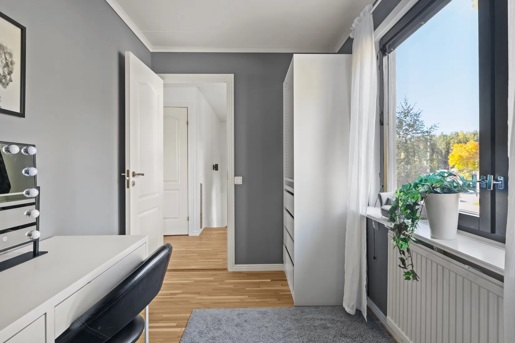Radhus, Logevägen 1, Klockarberget, Sundsvall