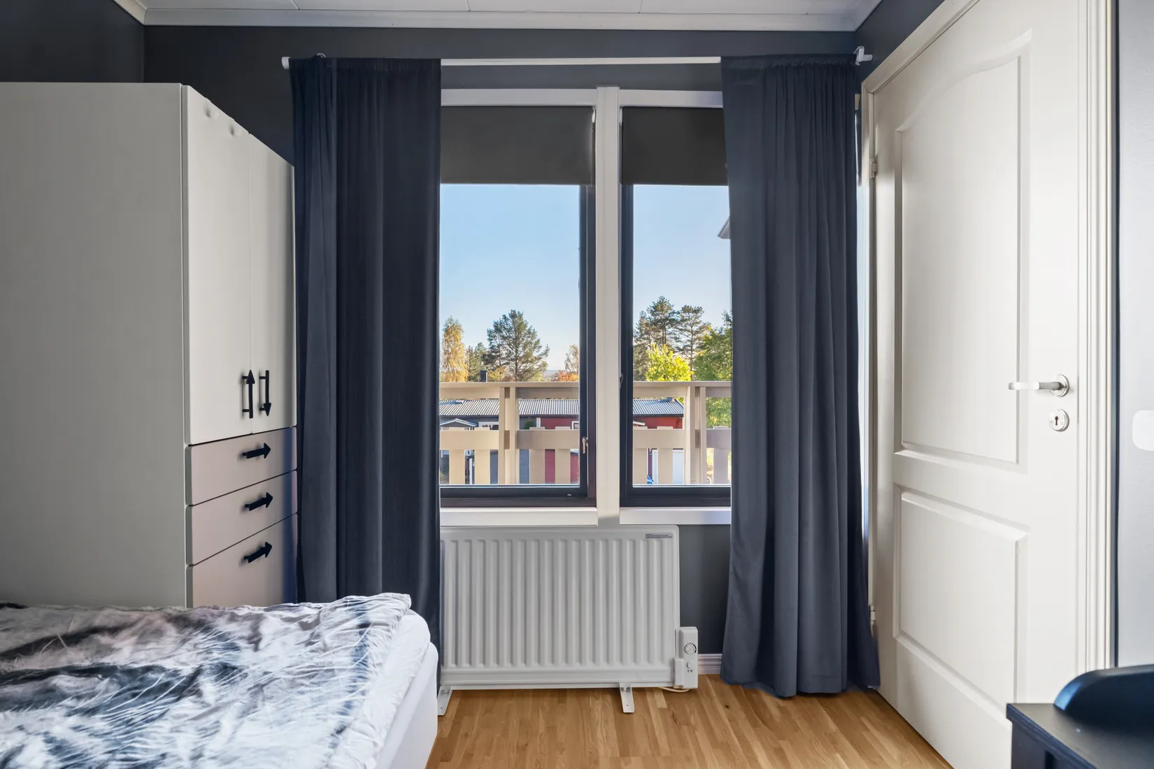 Radhus, Logevägen 1, Klockarberget, Sundsvall