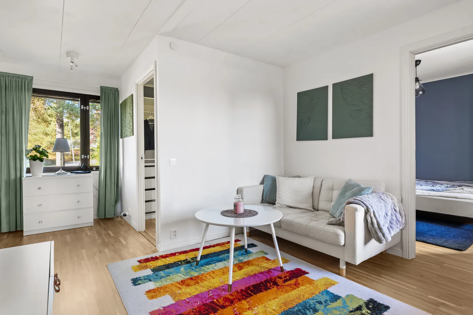 Radhus, Logevägen 1, Klockarberget, Sundsvall