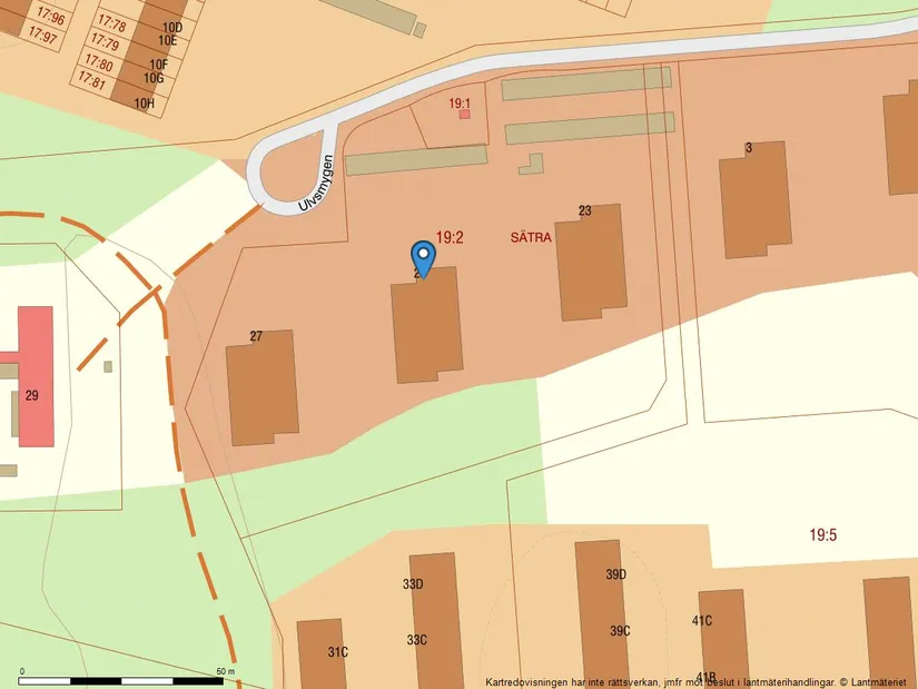 Bostadsrätt, Ulvsmygen 25, Sätra, Gävle