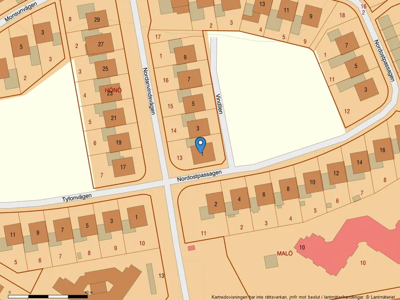 Radhus, Vindilen 1, Unneröd, Uddevalla