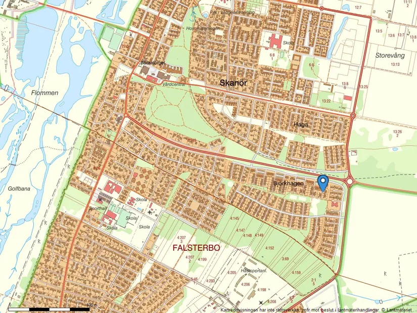Radhus, Åldermannens gata 74, Skanör, Vellinge