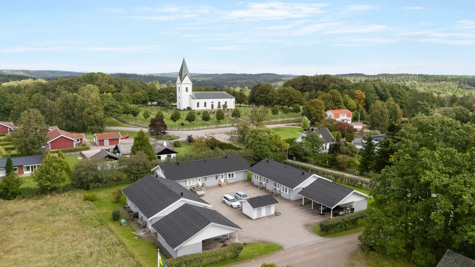 Villa, Valdemars väg 2A-2F, Valinge, Varberg