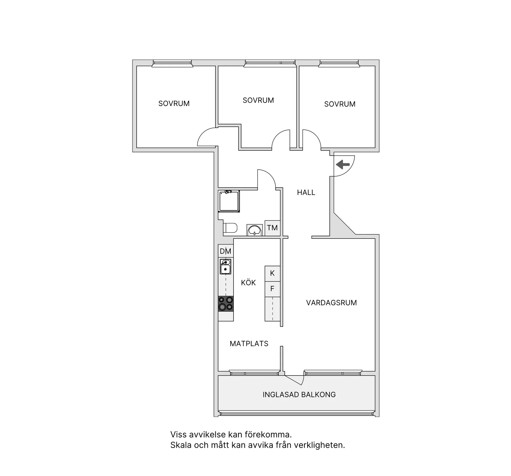 Bostadsrätt, Domaregatan 2A, Elineberg, Helsingborg