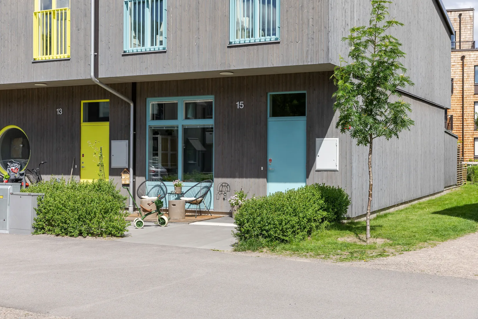 Radhus, Skogsvallsgatan 15, Hjulsbro, Linköping