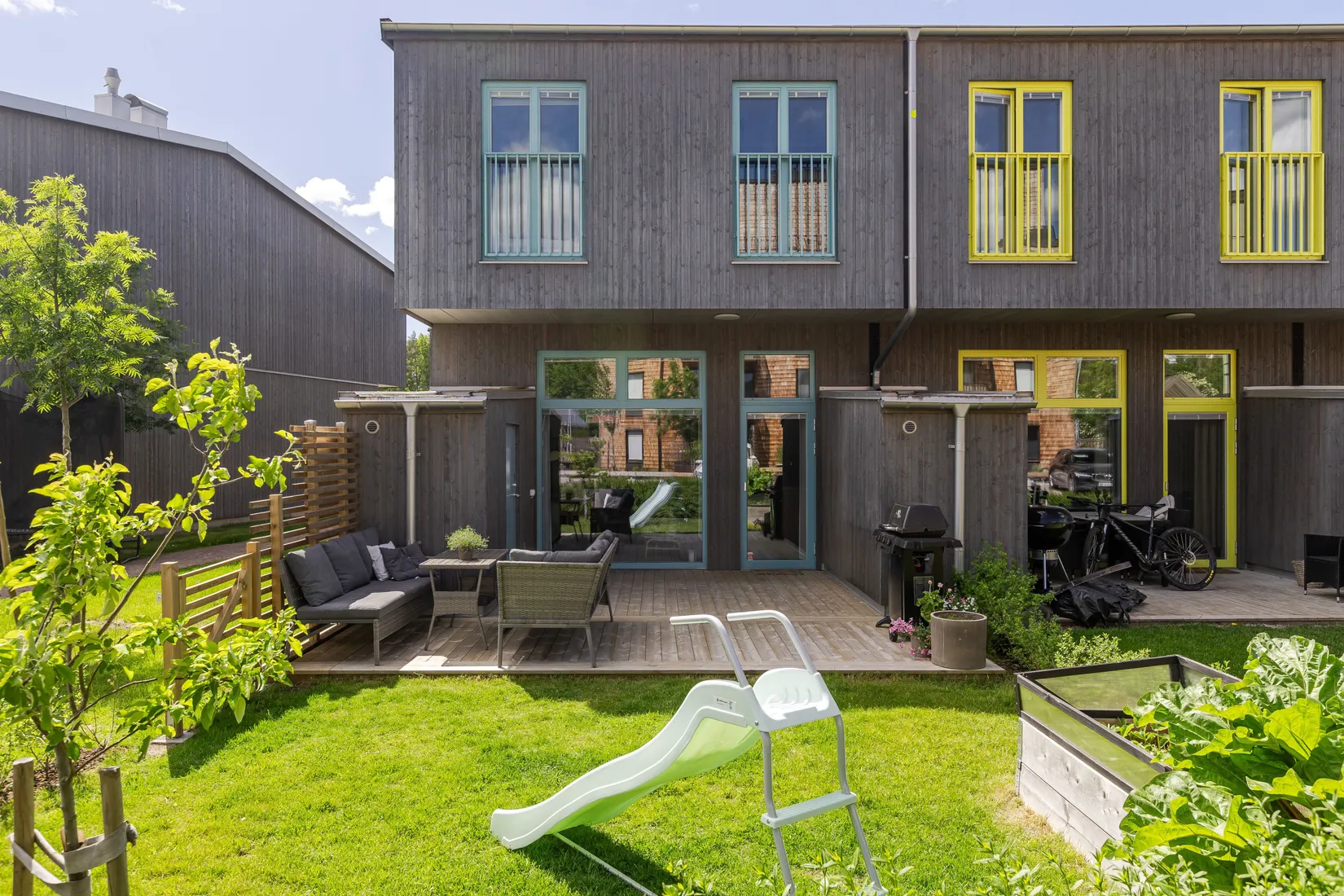 Radhus, Skogsvallsgatan 15, Hjulsbro, Linköping