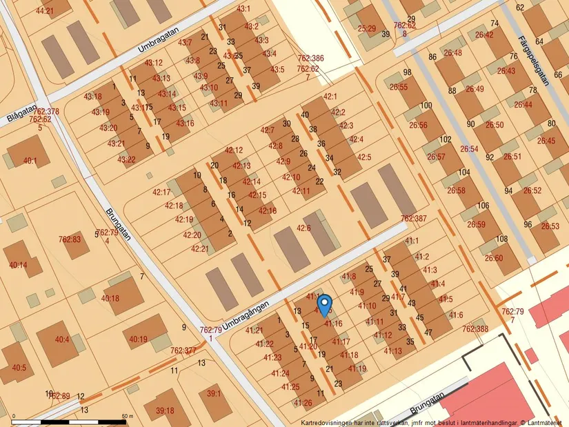 Radhus, Umbragången 15, Näset - Åkered, Göteborg