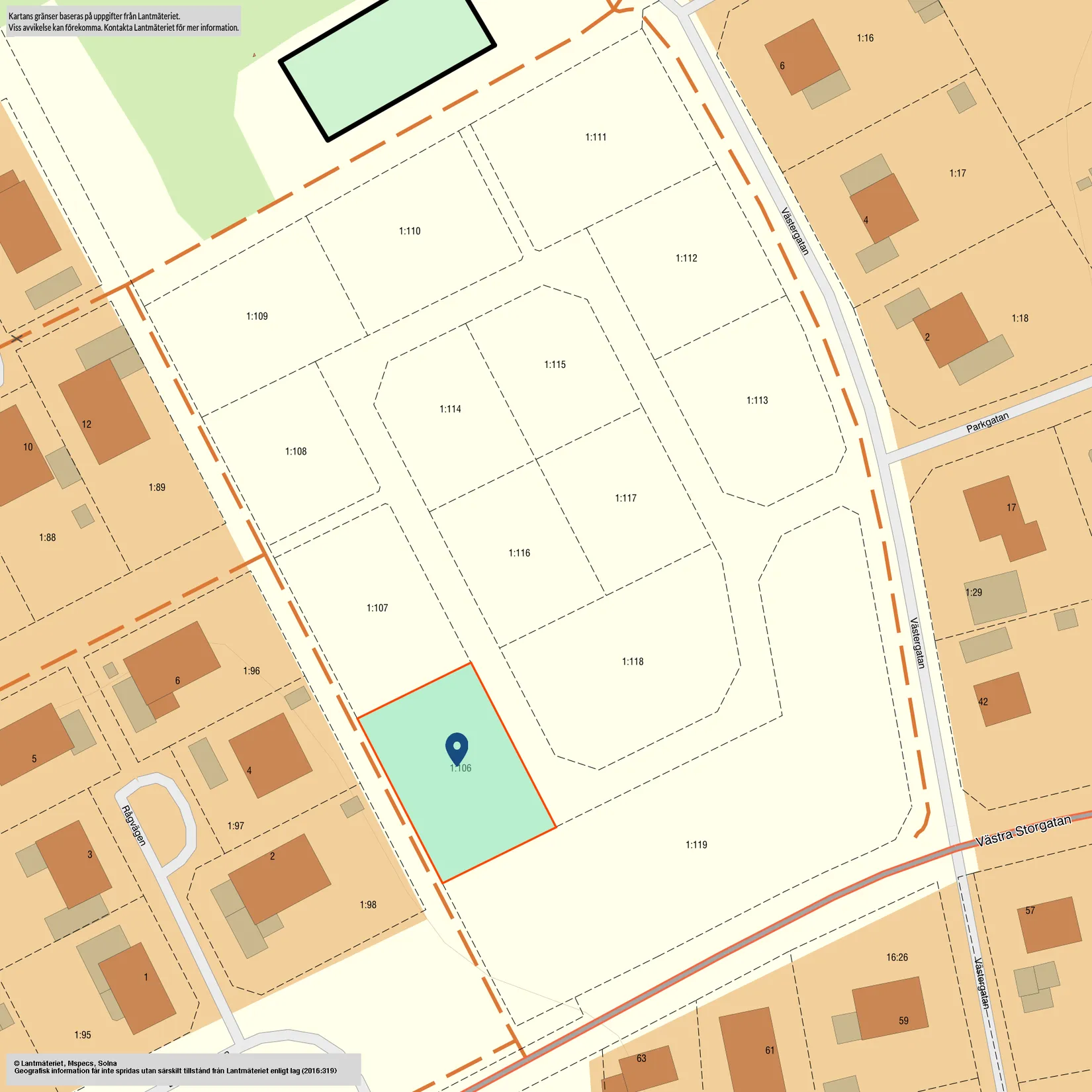 Tomt, SKURUP ÖRSJÖ 1:106, Örsjö, Skurup