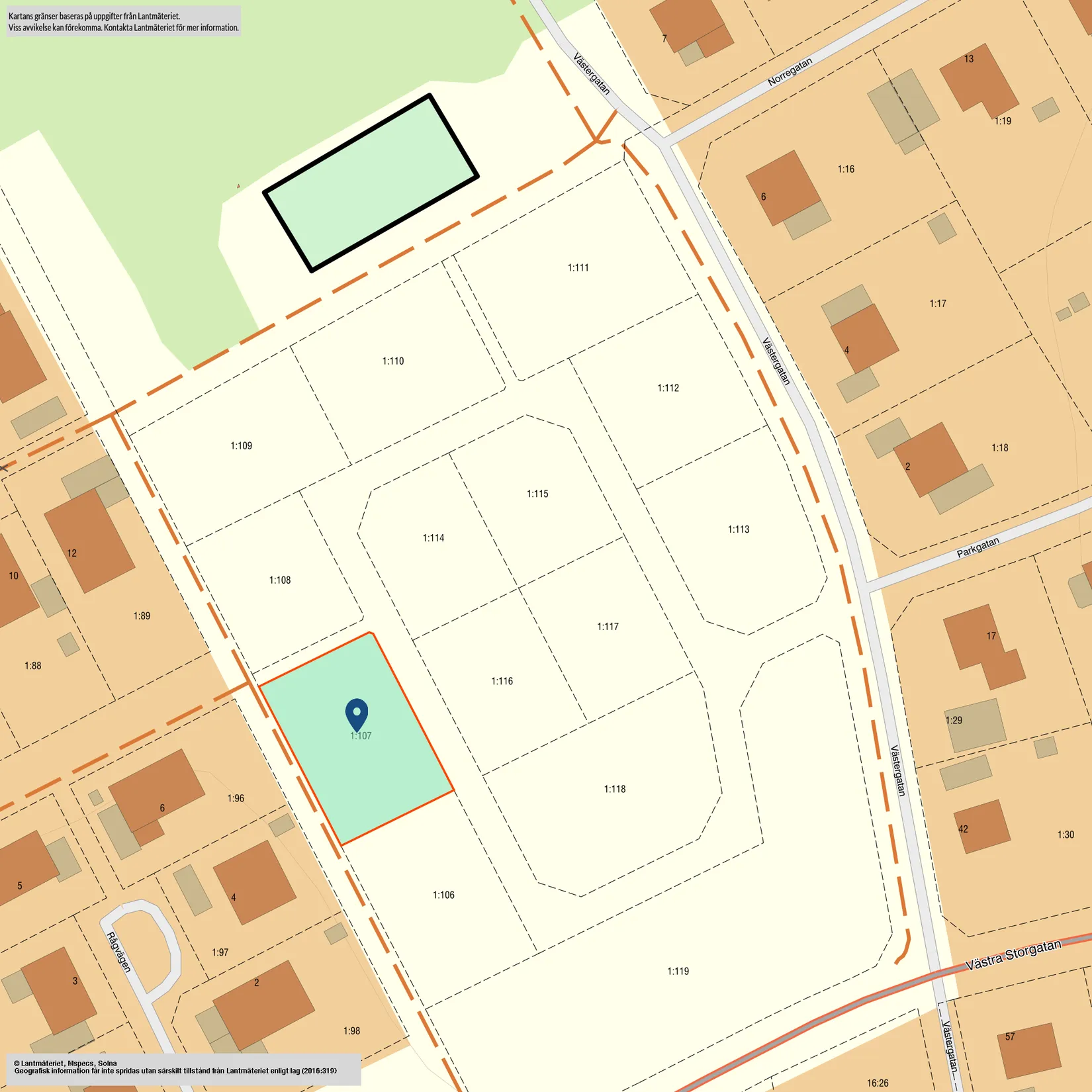 Tomt, SKURUP ÖRSJÖ 1:107, Örsjö, Skurup