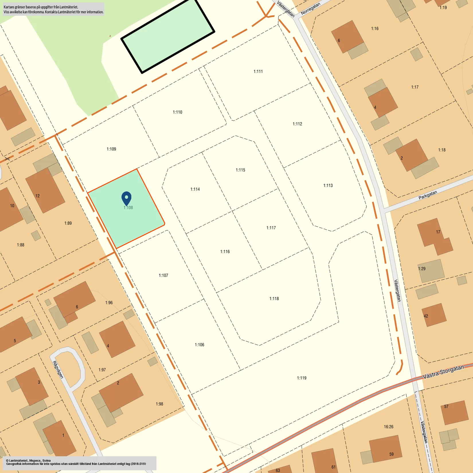 Tomt, SKURUP ÖRSJÖ 1:108, Örsjö, Skurup