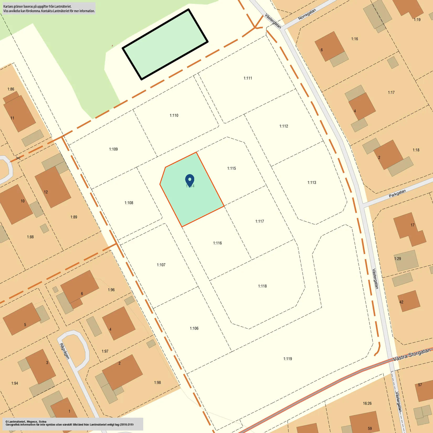 Tomt, SKURUP ÖRSJÖ 1:114, Örsjö, Skurup