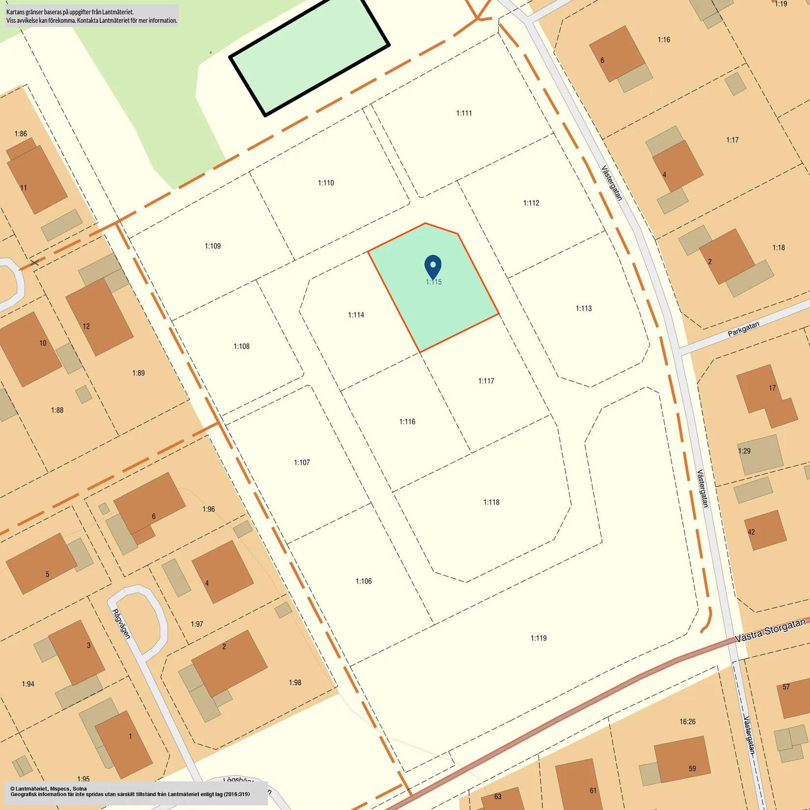 Tomt, SKURUP ÖRSJÖ 1:115, Örsjö, Skurup