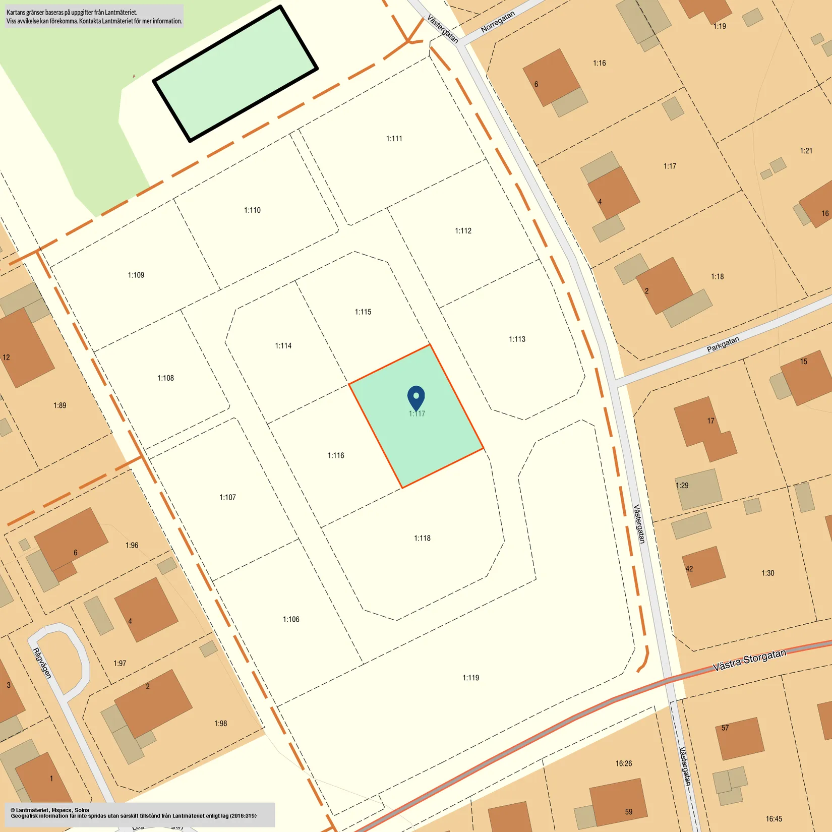 Tomt, SKURUP ÖRSJÖ 1:117, Örsjö, Skurup