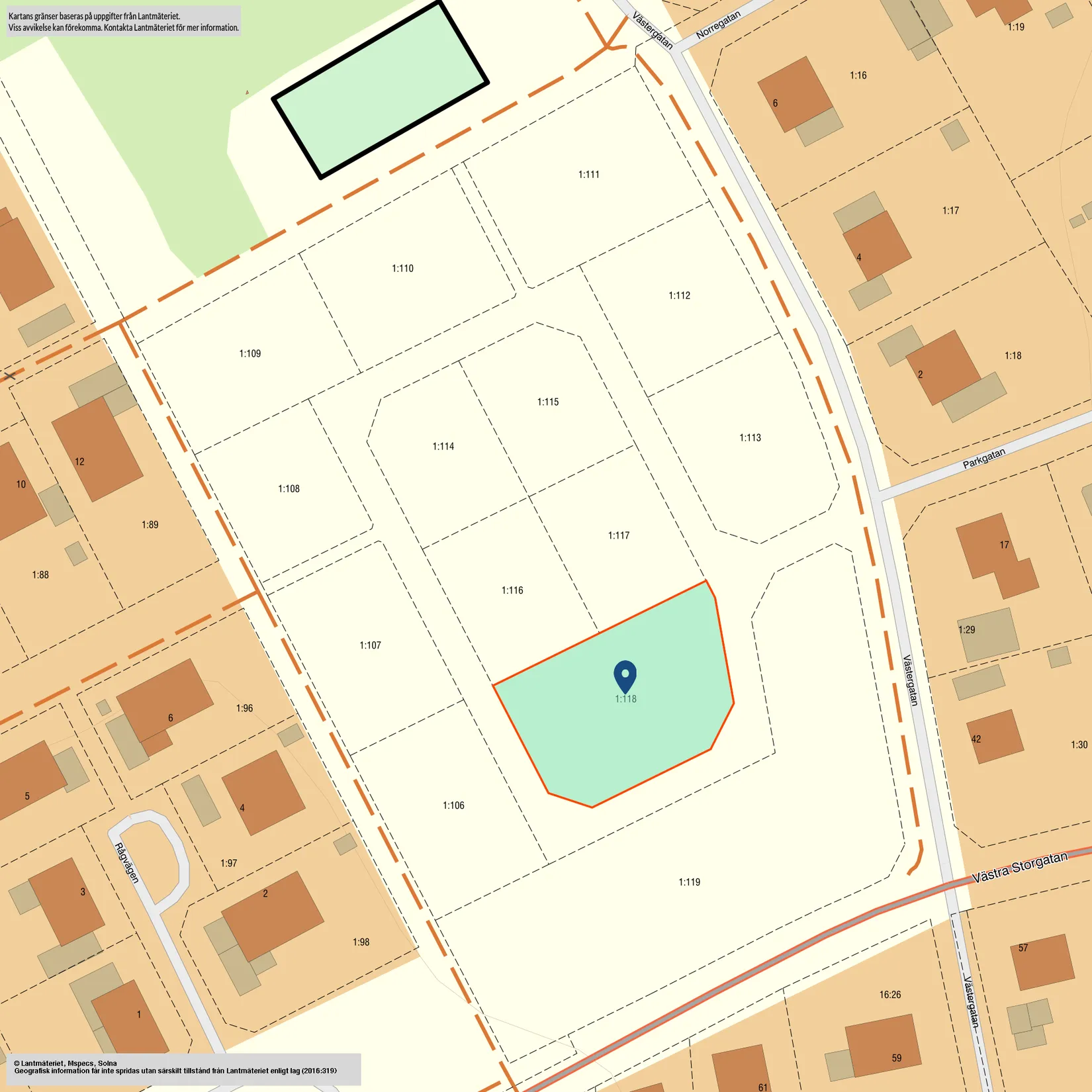 Tomt, SKURUP ÖRSJÖ 1:118, Örsjö, Skurup