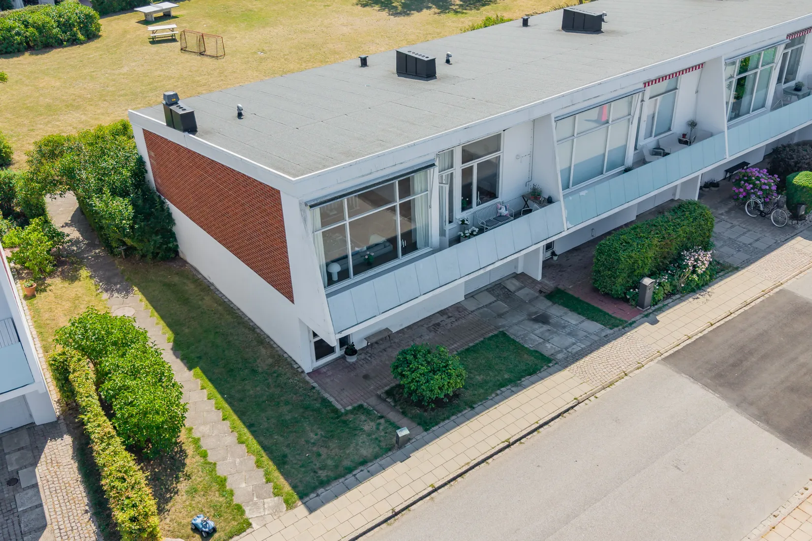 Radhus, Bülow Hübes väg 7F, Bellevue Sjösida, Malmö