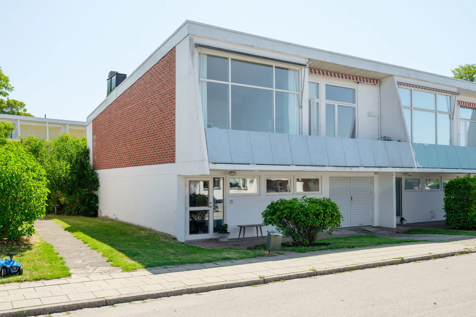 Radhus, Bülow Hübes väg 7F, Bellevue Sjösida, Malmö