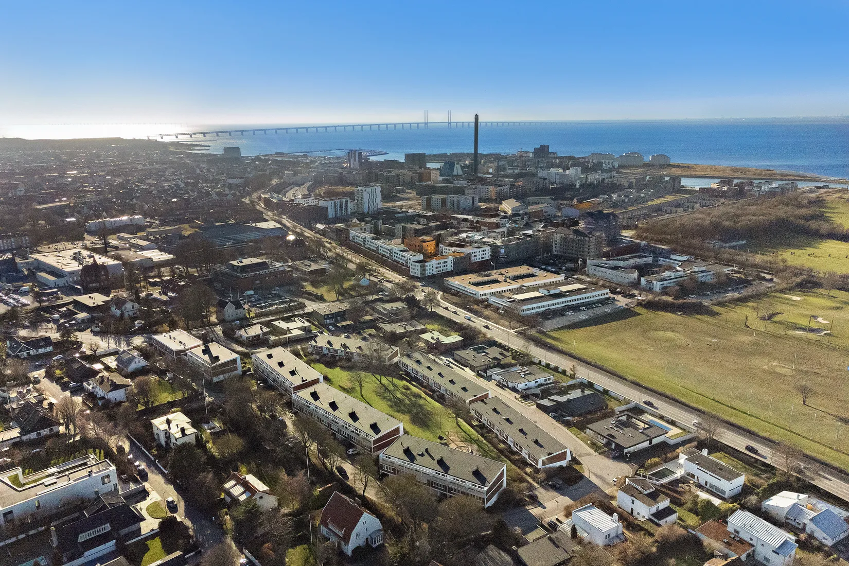 Radhus, Bülow Hübes väg 7F, Bellevue Sjösida, Malmö