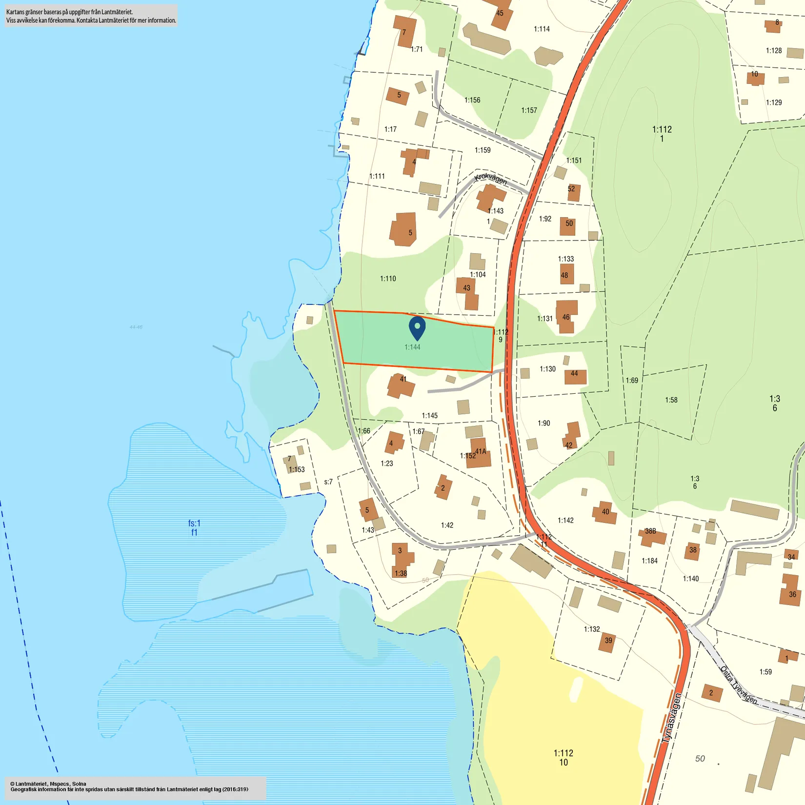 Tomt, Västra Tye, Tynäs, Hammarö